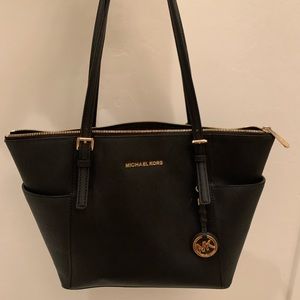Michael Kors Crossgrain Leather Tote Bag